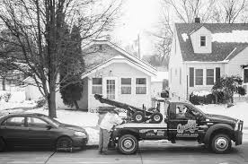 Towing on a winter